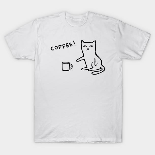 More Coffee T-Shirt by FoxShiver